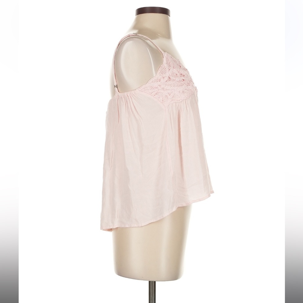 Vintage Abercrombie & Fitch Babydoll Camisole XS Pink Lace Y2K Fairy Coquette - Picture 3 of 8